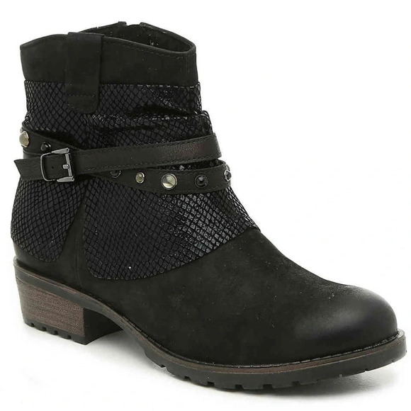 Tamaris Shoes - TAMARIS Matmix Western Studded Ankle Booties Boots 7
